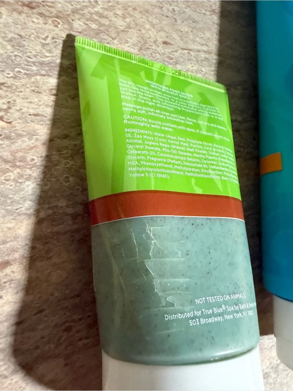 Bath & Body Works True Blue Spa Super Rich Body Cream & Smoothing Foot Scrub
